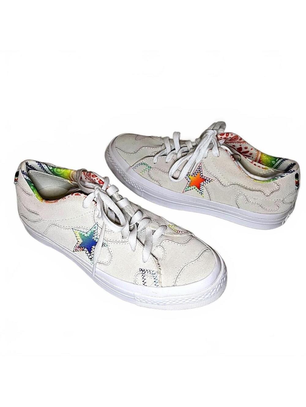 Converse One Star Ox Pride 2022 Family Unity Rainbow Sneakers M 5 / W 7